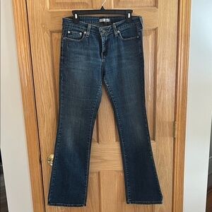 Levi's Women's - 545 Dark Blue Boot Cut Jeans - 8